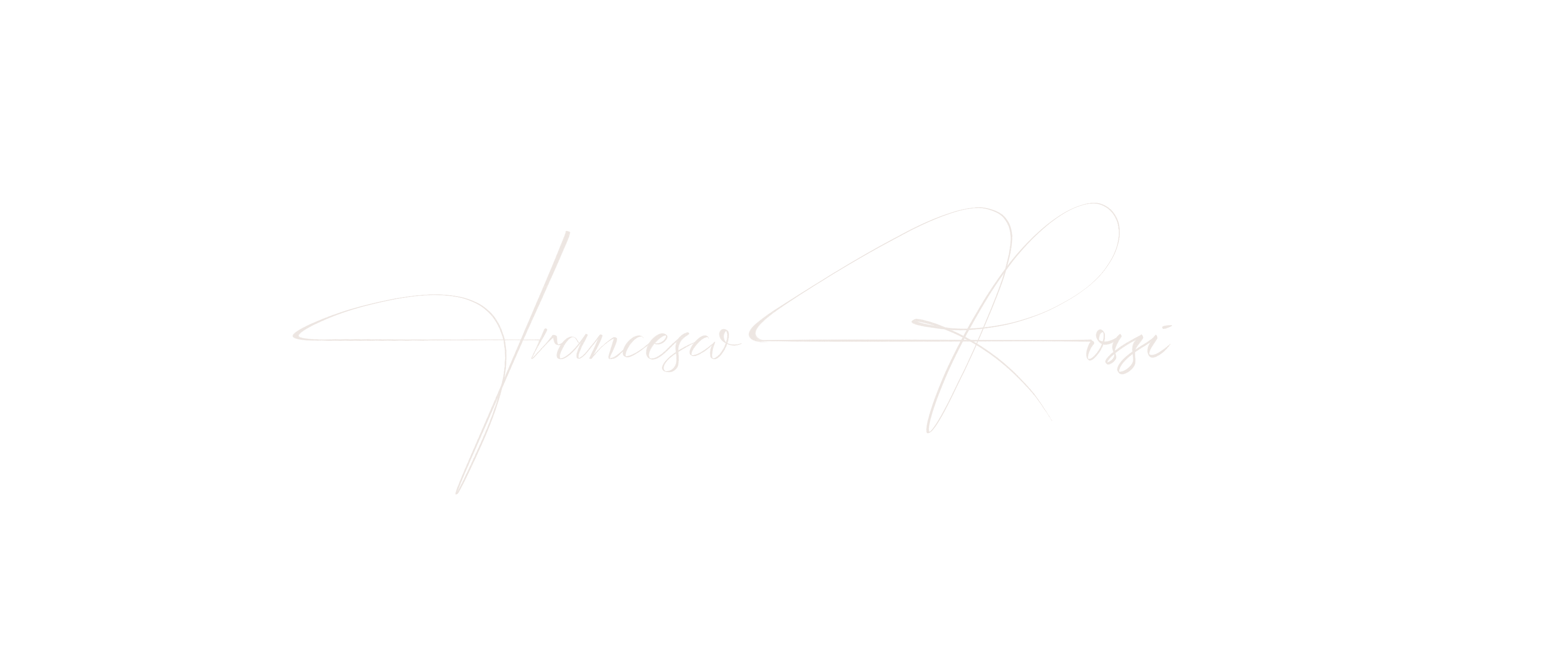 Francesco Rossi — firma